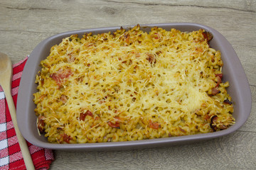 gratin de pâtes