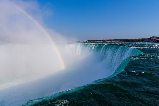 Niagara Falls Landscape with Rainbow