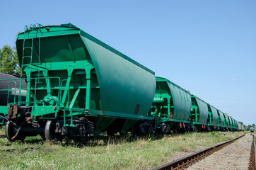 Obraz premium Railway wagons
