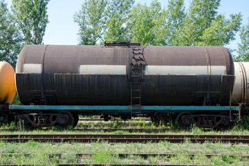 Fototapeta na wymiar Railway wagons