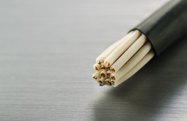 Cross section of control cable