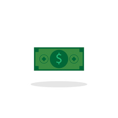Cash money ticket vector illustration