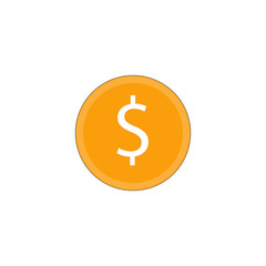 Money coin vector illustration