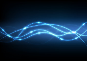 vector background abstract technology communication data Science