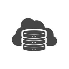 Hosting server icon, Database icon