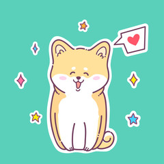 Beautiful vector card