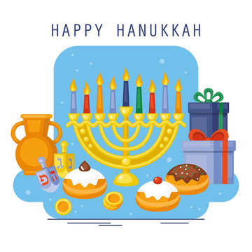 Hanukkah banner design