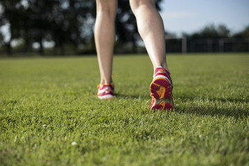 Runner Training woman and healthy lifestyle