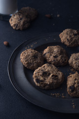 Healthy muesli cookies