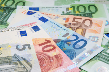 Euro Money Banknotes