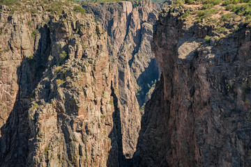 Black Canyon of the Gunnison National Park Colorado Landscape Cliffs