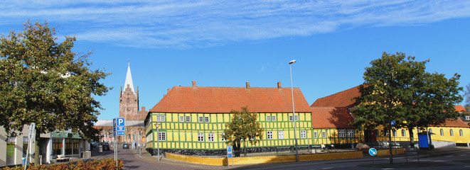 Grenaa Stadt in Jütland Dänemark