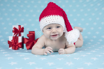 Santa Christmas baby