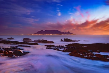 Crédence de cuisine en verre imprimé Montagne de la Table Table Mountain, Cape Town, South Africa
