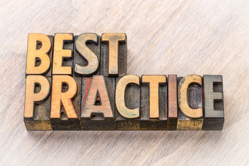 best practice word abstract in wood type