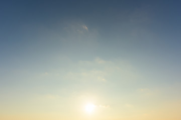 Obraz premium sunset sky background
