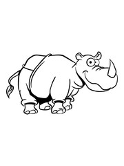 nashorn süss lustig