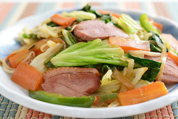 おいしそうな野菜炒め