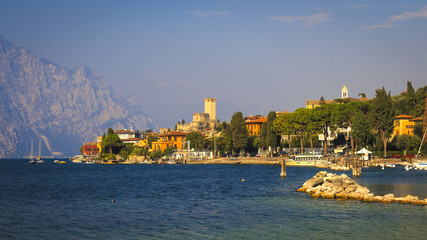 Naklejka premium Castello Malcesine