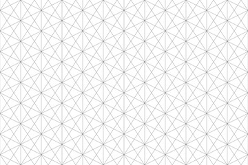 Fototapeta premium Geometric line pattern diamond shape background abstract vector black and white.