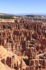 ブライス・キャニオン国立公園のインスピレーション・ポイントからの眺め
