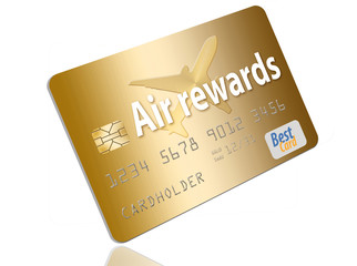 Air miles, air rewards credit card.