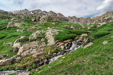 Fototapeta na wymiar Rocky Mountain Landscape