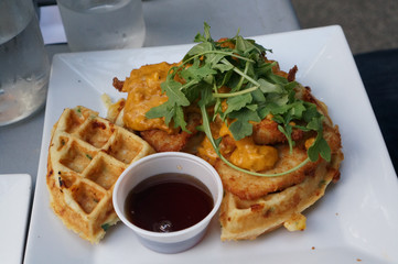 chicken and Waffles