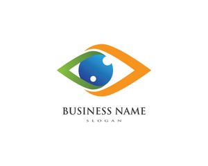 Obraz premium Eye Care vector logo design