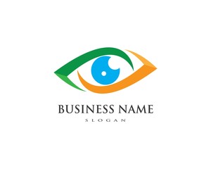 Obraz premium Eye Care vector logo design