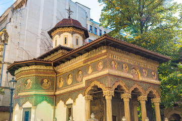 Stavropoleos monastery  in Bucharest