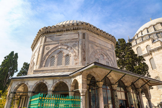 Tomb of sultan Suleyman in Istanbul