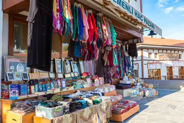 Gordijnen Old market street in Ankara © Sergii Figurnyi