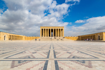Obraz premium Anitkabir, mauzoleum Ataturka, Ankara
