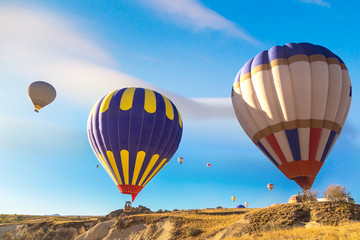 Fototapeta premium Hot air Balloons flight in Cappadocia