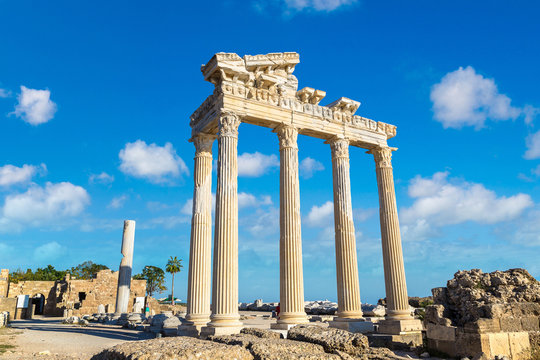 Temple of Apollo in Side, Turkey