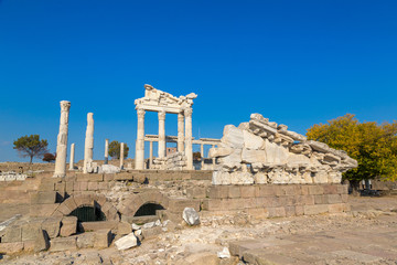 Temple of Trajan in Pergamon, Turkey