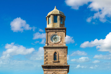 Historical Clock Tower in Canakkale