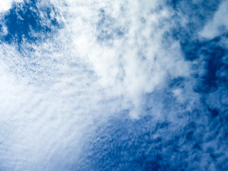 blue sky with cloud