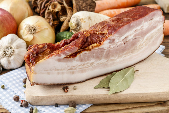 ooking pork meat