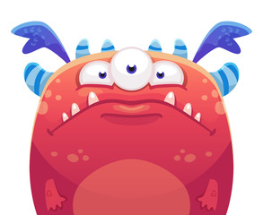 Cute Cartoon Monster