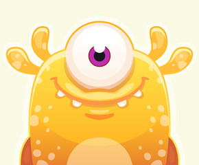 Cute Cartoon Monster