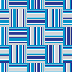Seamless modern square pattern