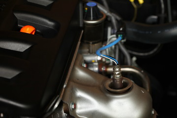 Car engine sensor.