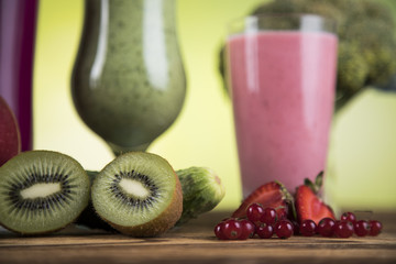 Healthy diet, protein shakes, sport and fitness 