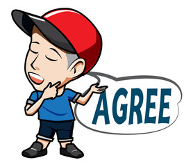 The character Man wearing hat