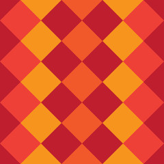 Seamless rhombus tile pattern