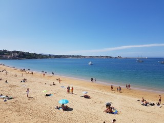 Obraz premium plage de saint jean de luz