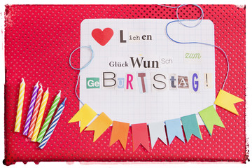 Herzlichen Glückwunsch zum Geburtstag