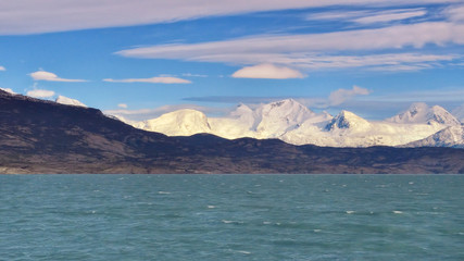 Fototapeta na wymiar Mount in National Park in Patagonia